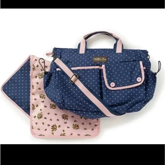 Matilda Jane The Essentials Diaper Bag with Changing Pad Tote NWT/NIB!